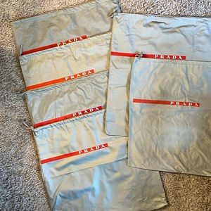 authentic Prada dust bags